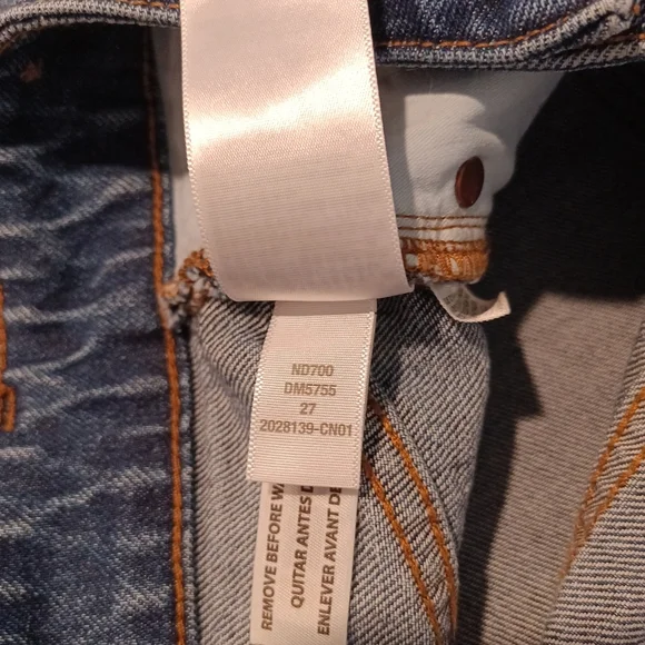 Madewell The Perfect Vintage Jean Short in lockeford wash Size 27 - Picture 7 of 8